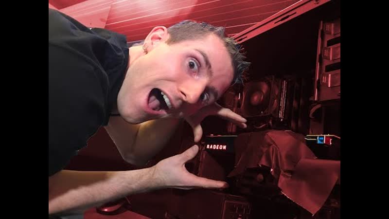 Hands LITERALLY On AMD