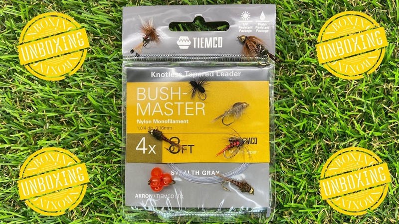 Распаковка мушек PFG и подлеска Tiemco Bush Master по заказу