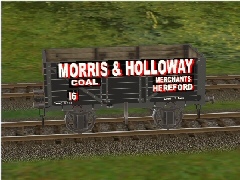 Morris & Holloway Hereford 7 plank wagon