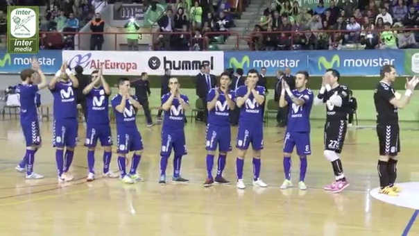 Inter Movistar 4 2 FC Barcelona. Copa del Rey 2014, 15. A pie de
