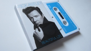 Rick Astley - Beautiful Life / unboxing cassette tape mc /