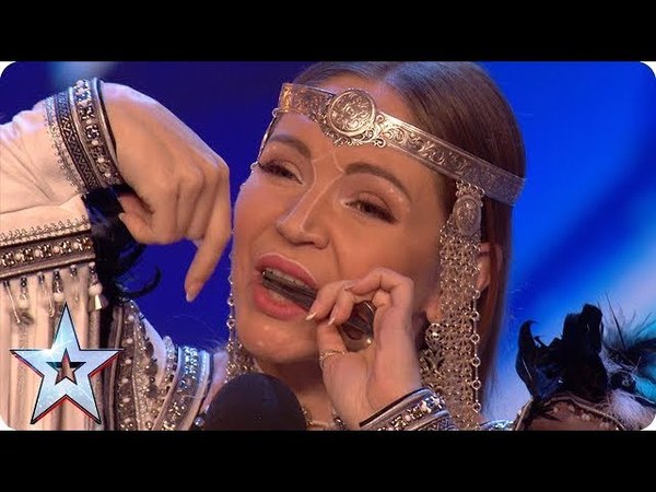Will jaw harpist Olena be galloping through with her unique HORSE noises , Auditions, BGT