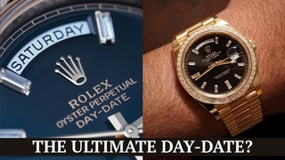 A whole lot of bling - Rolex Day Date Yellow Gold Diamond-set Bezel & Dial - 228348RBR
