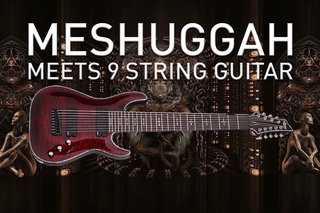 Top 4 MESHUGGAH Riffs played on a 9 STRING GUITAR