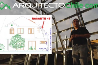 La Rasante de 45 construida con  Tabiqueria de Volcometal