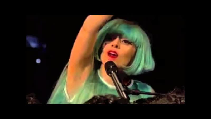 Lady Gaga Hair on Paul