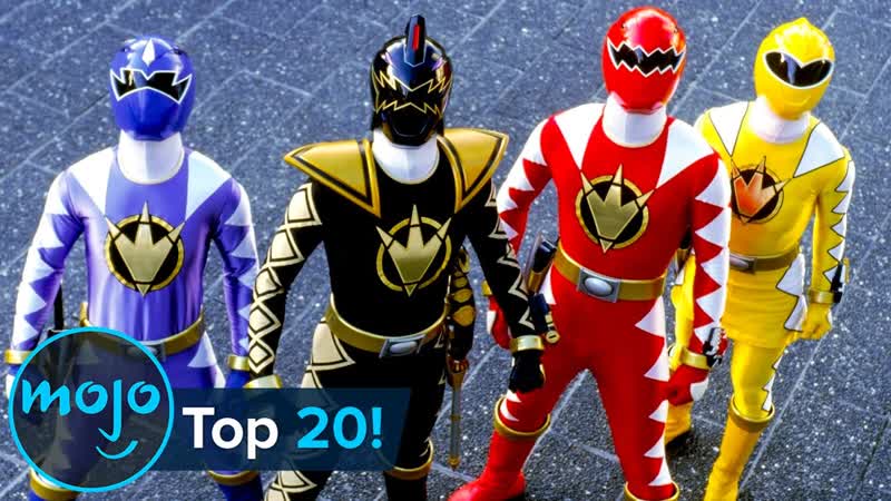 Top 20 Coolest Power Rangers
