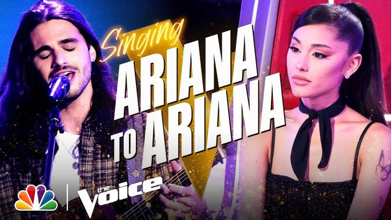 David Vogel Adds Some Rock to Ariana Grandes Breathin, The Voice Blind Auditions