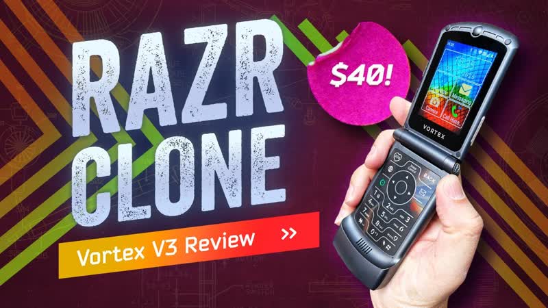 Vortex V3: A 40 Clone Of A 20 Year Old Phone With
