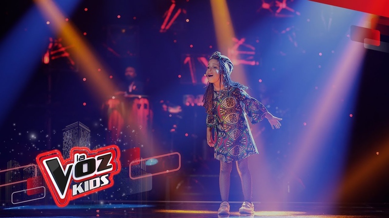 Mía canta Roar, La Voz Kids Colombia