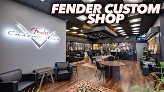 HOW THEY MAKE GUITARS at Fender's Custom Shop (Factory Tour)