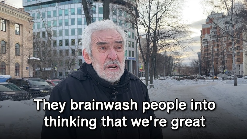 Russian historian gave a good speech on brainwashing and