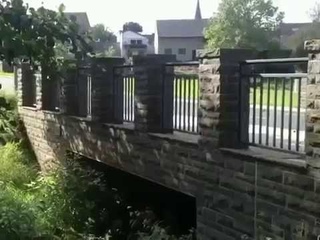 Замок Аикс. (Германия). Schlo Eicks. Прогулка по деревне.