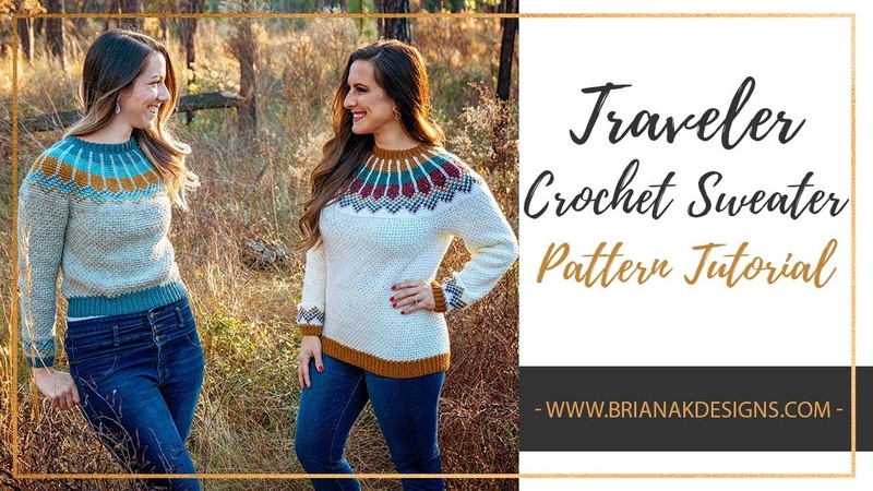 Traveler Crochet Sweater Pattern