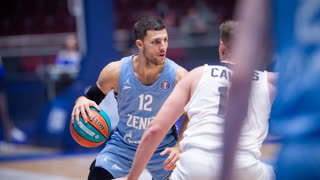 Трехочковые Билли Бэрона в 1-й половине против Зелена Гуры | Сезон 2020/21