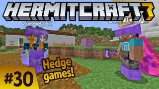 Hermitcraft 7: Hedge Game! Broken legs? ep 30