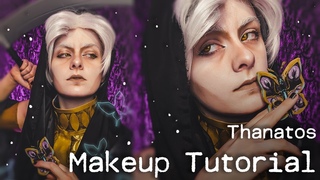 Thanatos - Hades Game Cosplay Makeup