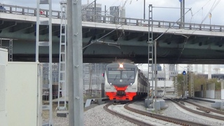 Тестовая обкатка на МЦД-4 Электропоезд ЭД4М-0489 ЦППК