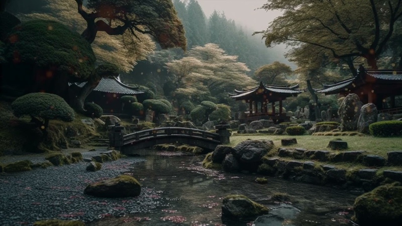 10 Minutes meditation Relaxing Music of Heart Sutra Japanese Zen Music , Healing,