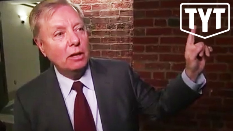 Lindsey Graham REAL SALTY About War Powers