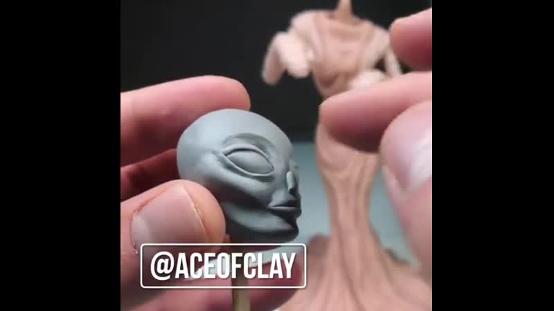 Sculpting the BRIDE OF