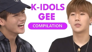K-IDOLS DANCING TO SNSD GEE (COMPILATION) кфк
