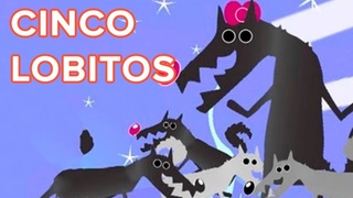 Cinco lobitos, cancin infantil
