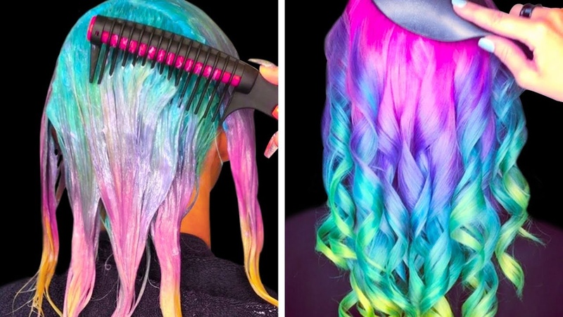 COLORFUL HAIR IDEAS THAT ARE SO