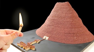 SUPERVOLCANO ERUPTION Match Chain Reaction Amazing Fire Domino