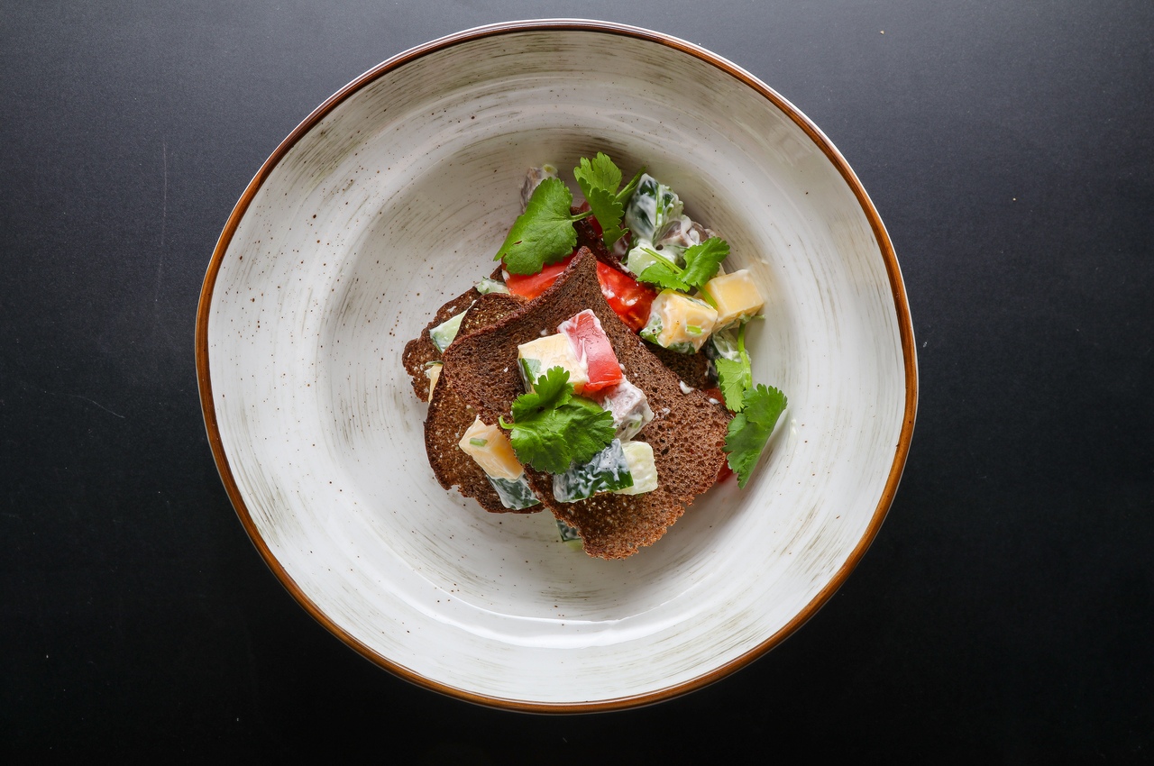 САЛАТ С ЯЗЫКОМ