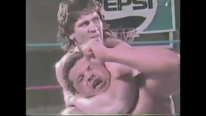Chris Chavis ( Tatanka ) vs Vince Torelli ( Ken Shamrock ) SAPW
