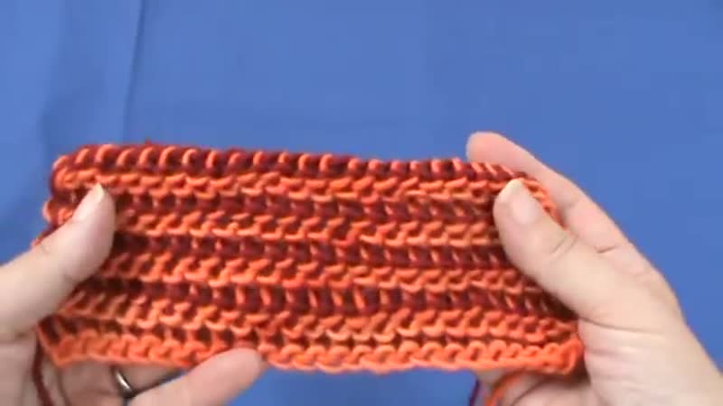 Tunisian Double Ended Simple ГОРИЗОНТ