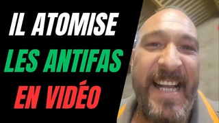 CE PRE DE FAMILLE PTE UN PLOMB ET ATOMISE LES ANTIFAS