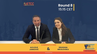 EUROPEAN TEAM CHESS CHAMPIONSHIP 2023 - ROUND 8 LIVE