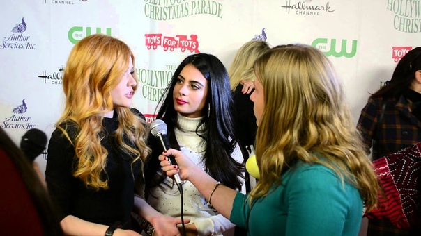 Shadowhunters Kat Mc Namara and Emeraude Toubia Interview at 84th Annual Hollywood Christmas