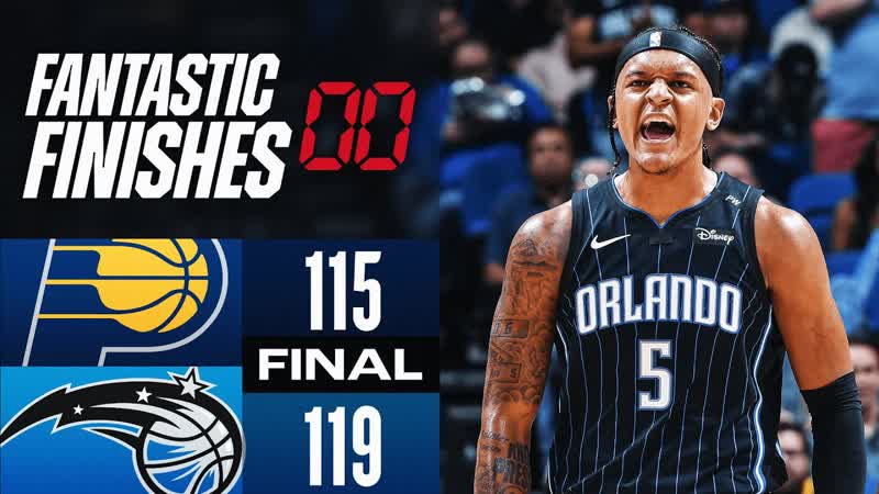 Final 3:51 WILD ENDING Pacers vs Magic , October 28,