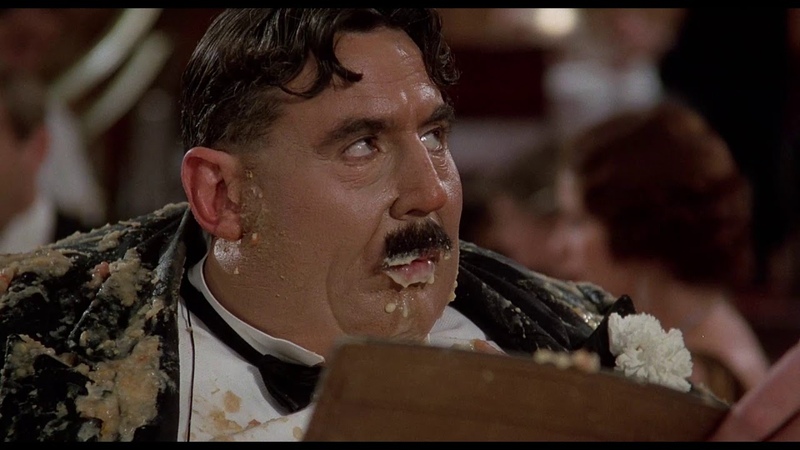 Monty Pythons The Meaning of Life Mr Creosote puke