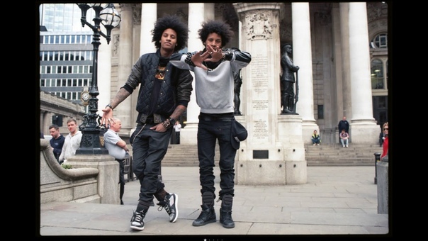 LES TWINS on London Beyonce Tour, YAK