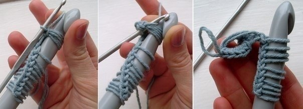 Невероятной красоты вязаный браслет