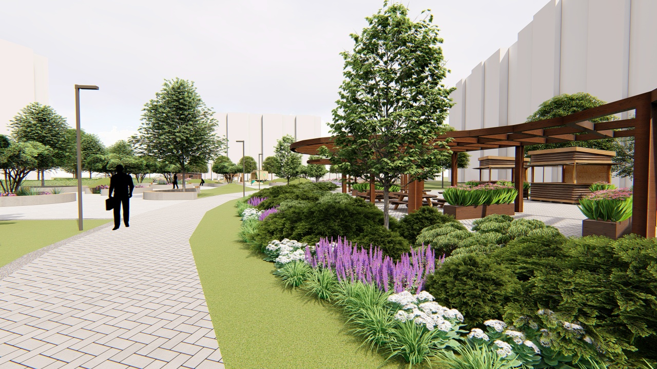 construccion y diseno de jardines 35 Campus landscape design, Landscape architec