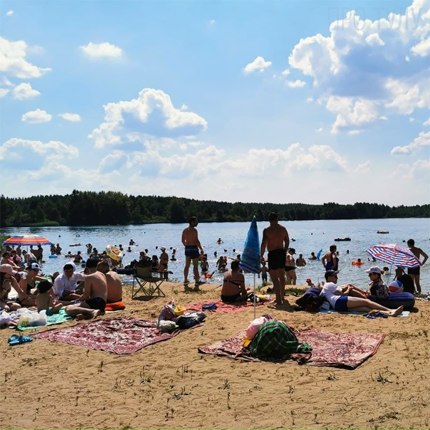 Зона отдыха голубая вода Зона отдыха голубая вода