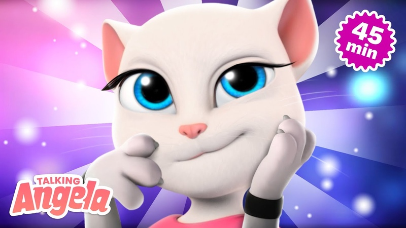Angelas Best Moments Talking Tom Shorts