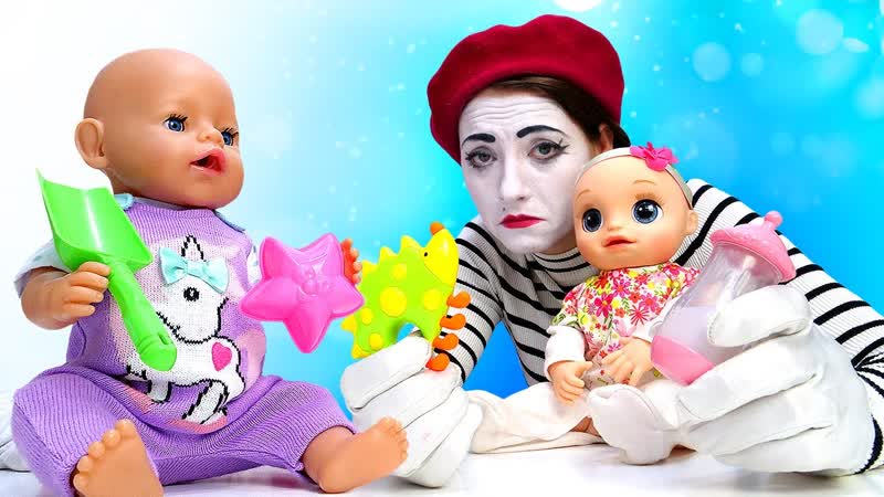 Видео куклы Беби Бон Как успокоить Baby Born Новые видео игры