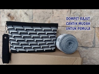 DOMPET RAJUT CANTIK MUDAH UNTUK PEMULA