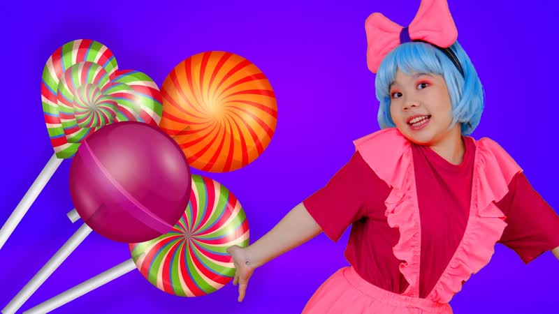 Five Lollipops Song + More, Lollipop Song Kids Funny
