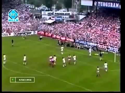 1985 Dinamarca 4 x 2 URSS Qualificação Mundial