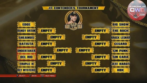 WWE 2 K14 прохождение турнира Gold Rush Часть