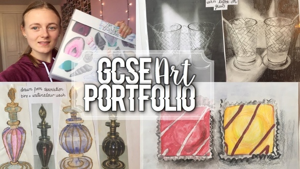 GCSE ART PORTFOLIOS AND AND WORK (