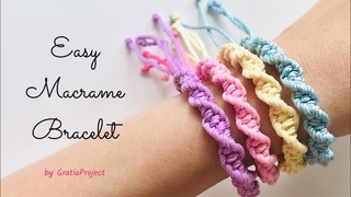 Easy Macrame Bracelet | DIY Friendship Bracelet