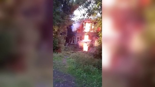 Пожар в Первомайском